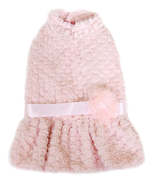 Elegant Dress For Dogs | Pink Fur Dog Dress | Pupaholic.com Elegant Dress For Dogs | Pink Fur Dog Dress | Pupaholic.com