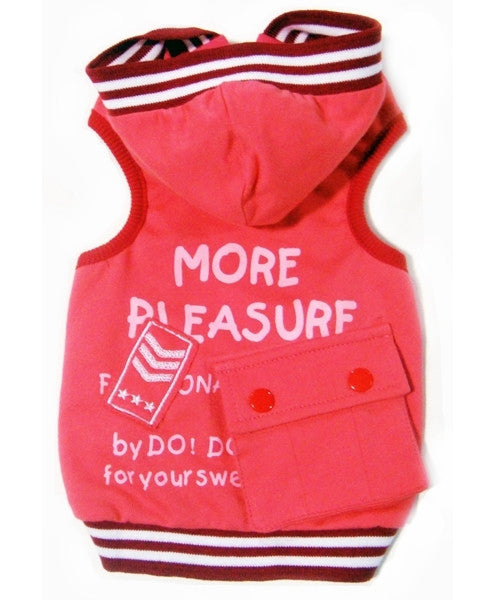 Pleasure Hoodie Pink - Pupaholic.com