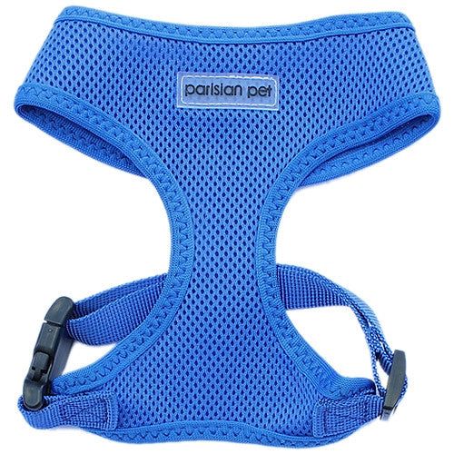 Dog Harness - Adjustable Mesh - Neon Blue