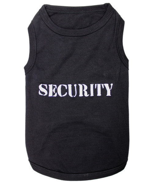 Security Dog Shirt - Black - Pupaholic.com