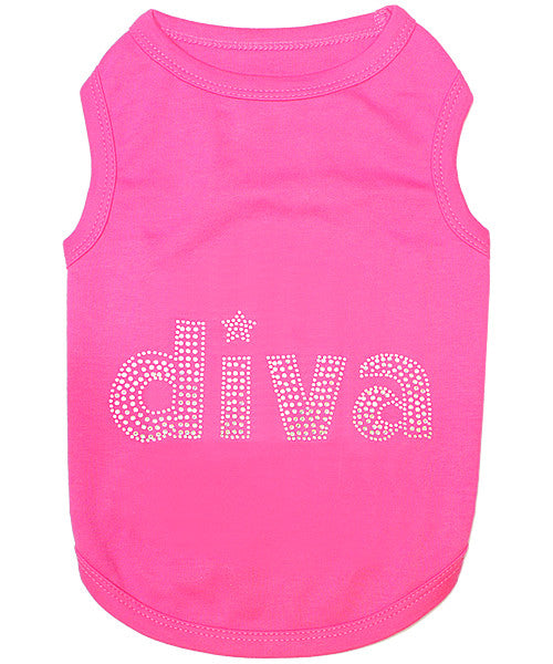 Pink Dog Shirt - Diva - Pupaholic.com