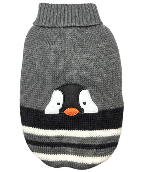 Penguin dog on sale sweater