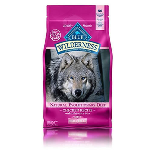 BLUE Wilderness Adult Small Breed Grain-Free Chicken Dry Dog Food