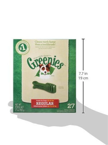 GREENIES Dental Chews Regular Treats - Pupaholic.com