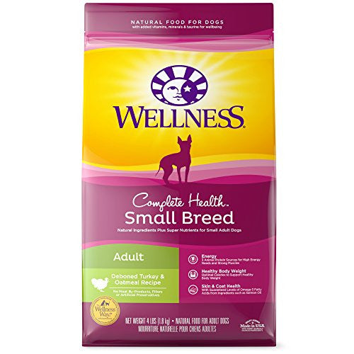 Wellness Complete Health Natural Dry  Small Breed Dog Food - Pupaholic.com
