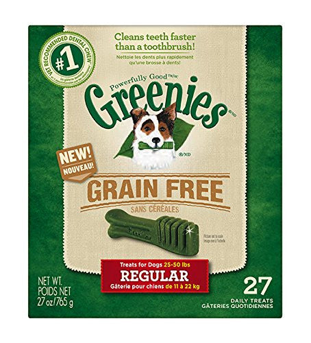 GREENIES Dental Chews Regular Treats - Grain Free