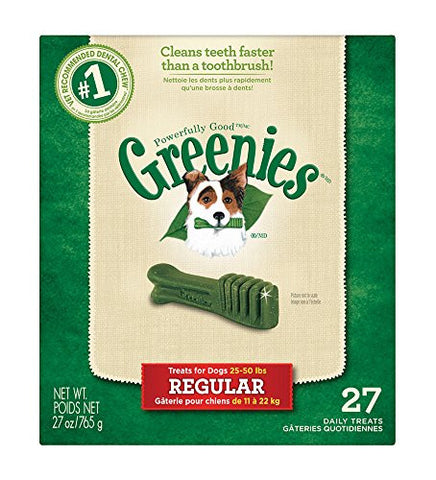 GREENIES Dental Chews Regular Treats - Pupaholic.com