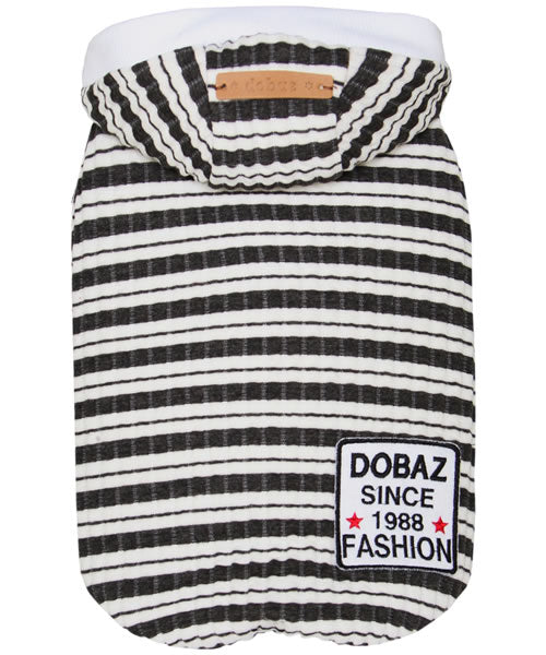 Striped Knit Hoodie Navy/White - Pupaholic.com