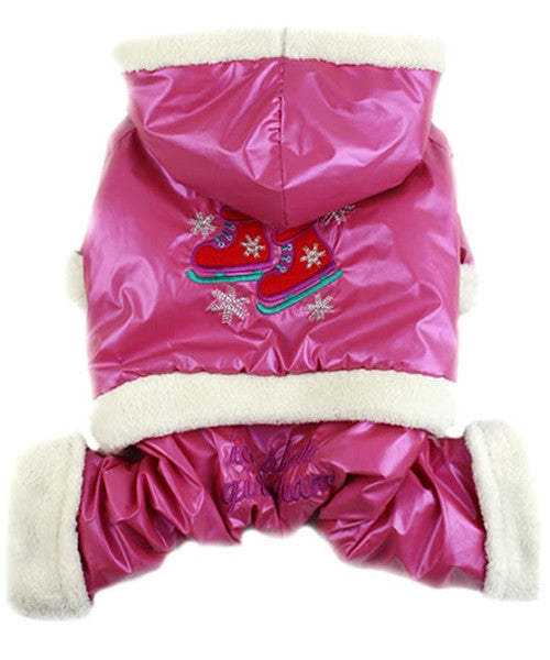 Ski Jumpsuit Dark Pink - Pupaholic.com