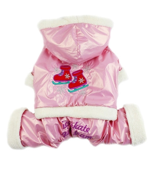 Ski Jumpsuit Light Pink - Pupaholic.com