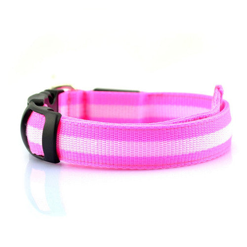 LED Collar - Pink