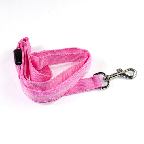 LED  Leashes - Pink