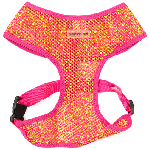 Sport Harness - Pink/Yellow - Pupaholic.com