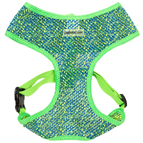 Sport Harness - Green/Blue - Pupaholic.com