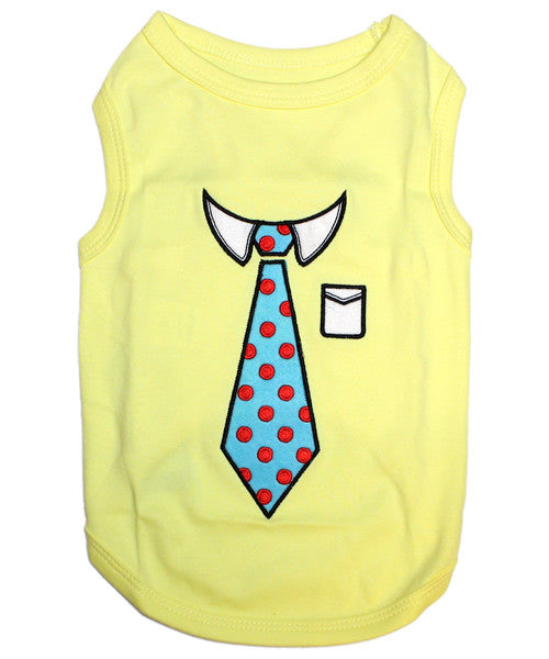 Yellow Dog Shirt - Tie - Pupaholic.com