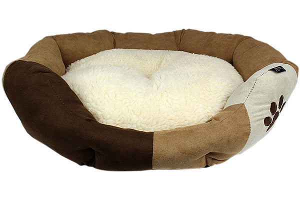 Caramel Micro-Fiber Bed - Pupaholic.com