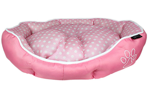 Polka Dot Bed - Pink